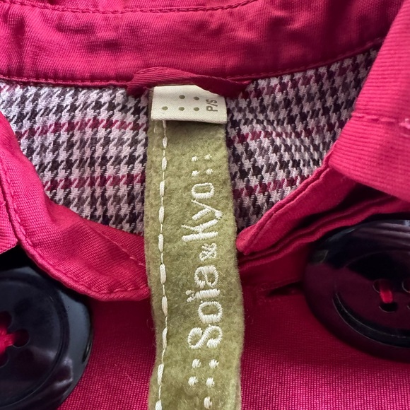 Soia and Kyo fall coat- size SM in good used condition - Picture 2 of 3